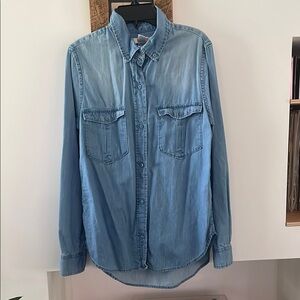 Route 66 Classic Blue Denim Top